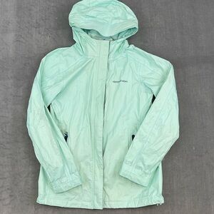 Vineyard Vine Women Mint Rain Coat Jacket Size XS‎